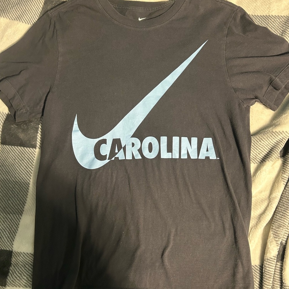 Nike Black T-Shirt with Carolina Logo